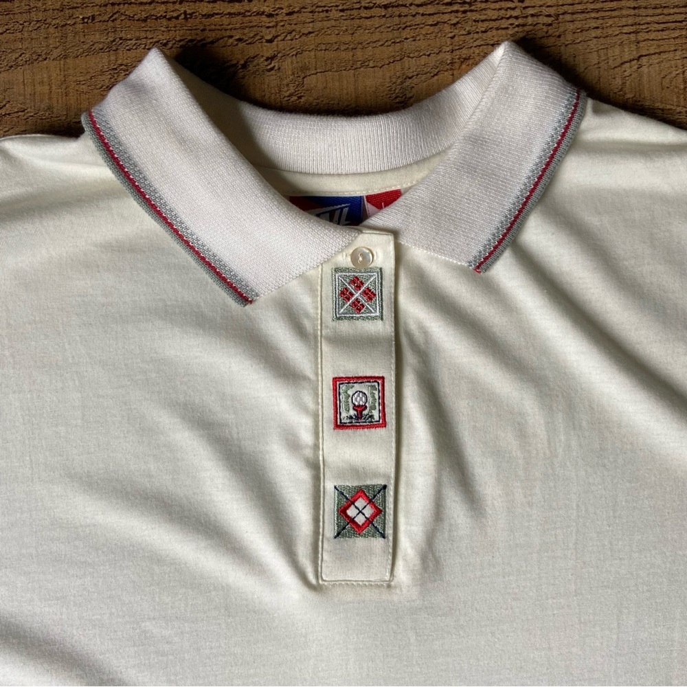 TAIL Golf Jersey Polo Pima Cotton L